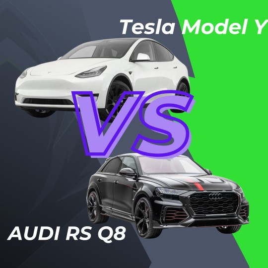 Tesla Model Y vs Audi RS Q8